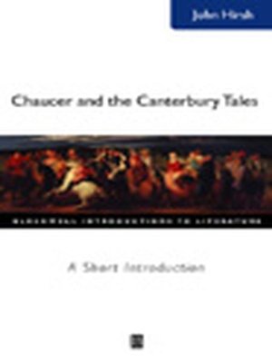 cover image of Chaucer and the Canterbury Tales
